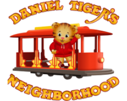 Daniel Tiger themed invitations and party decorations